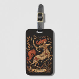 Etiqueta de Bagagem Sagittarius Celestial