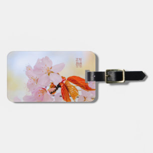 Etiqueta De Bagagem Sakura - cereja japonesa floresce