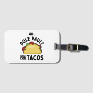 Etiqueta De Bagagem Salto com Vara- Salto com Vara por Tacos