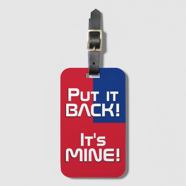 Etiqueta De Bagagem Samoa Bandeira Nacional Funny Patriótico (Frente Vertical)