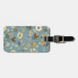 Etiqueta De Bagagem Sangue de Azul do Jardim