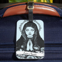 Santo Agatha do Patrão da Sicília nas Enfermeiras