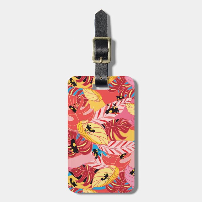 Etiqueta De Bagagem Sapos (Frente Vertical)