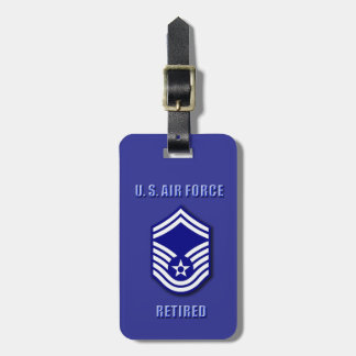 Etiqueta De Bagagem Sargento-Mor USAF