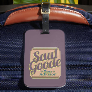 Etiqueta De Bagagem Saul Goode Zen Advisor Purple Mauve BG