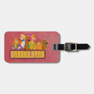 Etiqueta De Bagagem Scooby-Doo "Groovy Gang" - Gráfico de desenho an