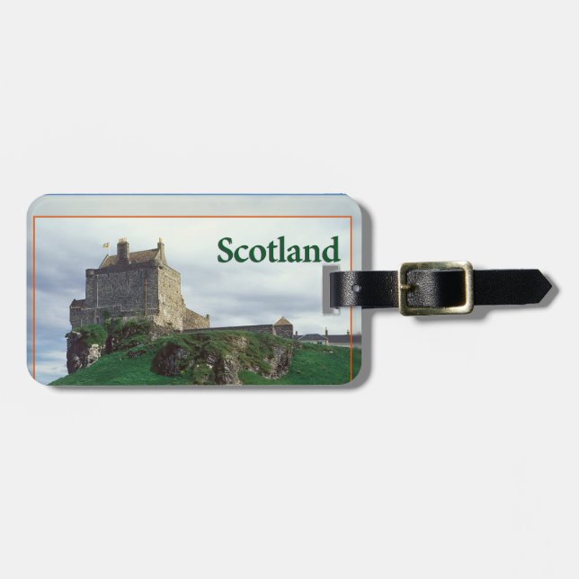 Etiqueta De Bagagem Scotland (Frente Horizontal)