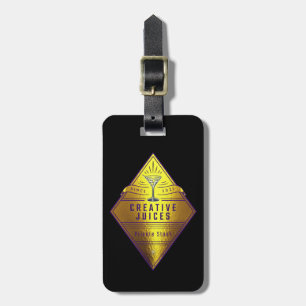 Etiqueta De Bagagem Scrapbooker Diamond "Creative Juices"