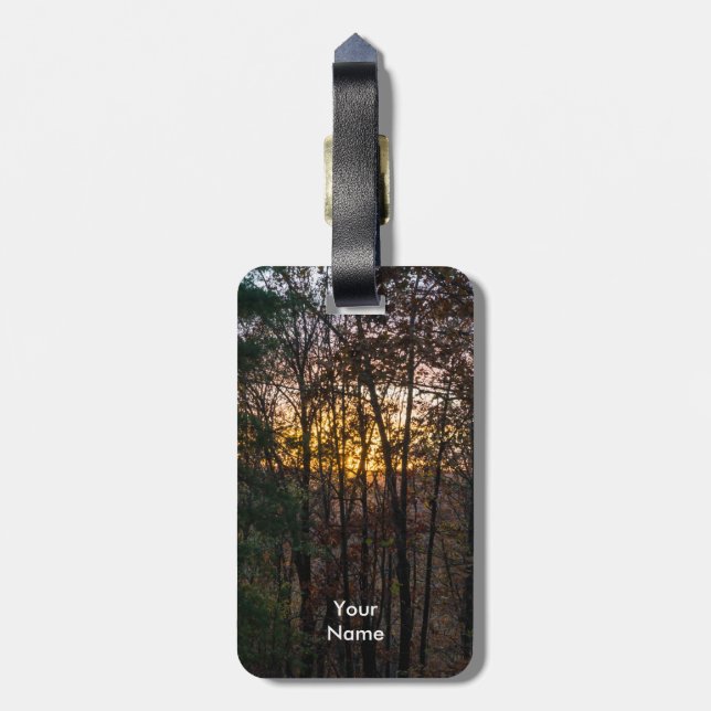 Etiqueta De Bagagem SDC Woody Sunset (Traseira Vertical)