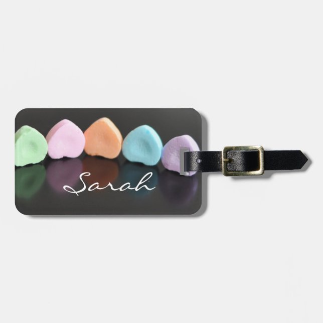 Etiqueta De Bagagem Se vir isso, grite meu nome (Frente Horizontal)