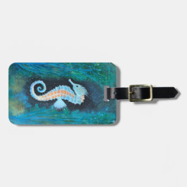 Etiqueta De Bagagem Sea Horse luggage tag
