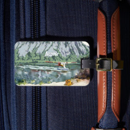 Etiqueta De Bagagem Seaplane