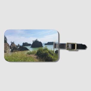 Etiqueta De Bagagem Secret Beach, Samuel H. Boardman, Oregon