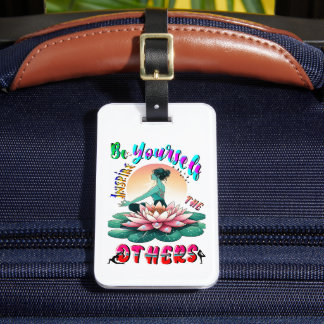Etiqueta De Bagagem Seja Você Mesmo A Inspirar Os Outros