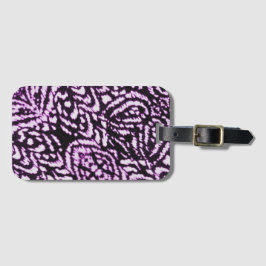 Etiqueta De Bagagem Selva Roxa