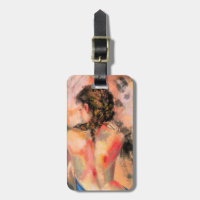 Senhorita Sedutora - Abstrato de Pintura de Corpo