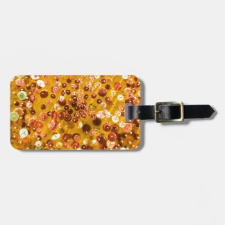 Etiqueta De Bagagem Sequins e pinos