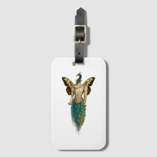 Etiqueta De Bagagem Série Design 4 a Vapor Dourado