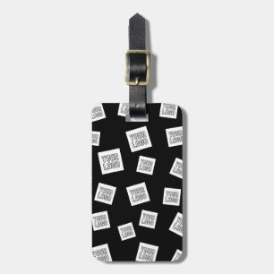 Etiqueta De Bagagem Seu logotipo, foto ou outra imagem   Colocação Ale