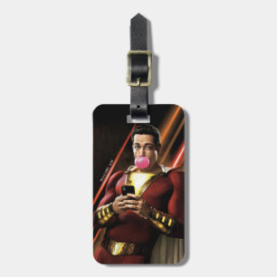 Etiqueta De Bagagem SHAZAM! pastilha elástica de sopro de Shazam