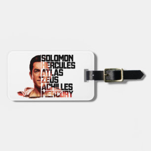 Etiqueta De Bagagem SHAZAM! Shazam Closeup Acronym Graphic