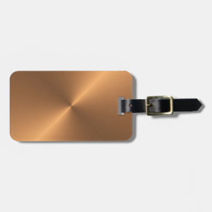 Etiqueta De Bagagem Shine de cobre