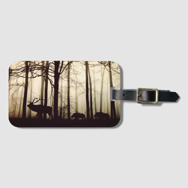 Etiqueta De Bagagem Siga o líder (Frente Horizontal)