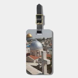 Etiqueta De Bagagem Silhueta de Jerusalém Antiga