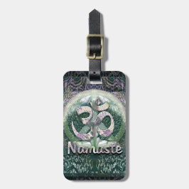 Etiqueta De Bagagem Símbolo de paz de Namaste