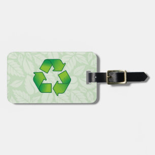 Etiqueta De Bagagem Símbolo do reciclagem