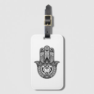 Etiqueta De Bagagem Símbolo inspirado de Hamsa