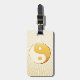 Etiqueta De Bagagem Símbolo taoismo