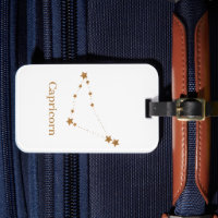 Símbolo Zodiac Moderno, Capricórnio Dourado | Elem