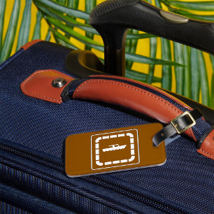 Etiqueta De Bagagem Sinal de barco