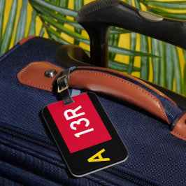 Etiqueta De Bagagem Sinal de ponto de retenção A13R