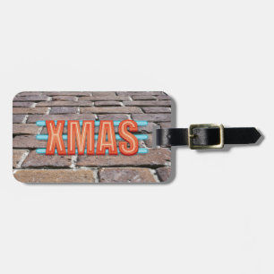 Etiqueta De Bagagem Sinal XMAS