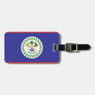 Etiqueta De Bagagem Sinalizador Belize