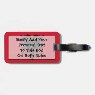 Etiqueta De Bagagem Sinalizador da ID Fácil da Albânia