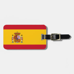 Etiqueta De Bagagem Sinalizador de Espanha Easy ID Pessoal
