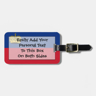 Etiqueta De Bagagem Sinalizador do Listenstaine Easy ID Personal