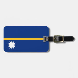 Etiqueta De Bagagem Sinalizador do Nauru Easy ID Pessoal