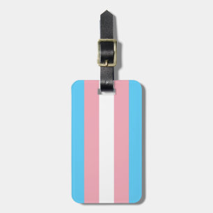 Etiqueta De Bagagem Sinalizador do Orgulho Transgênero