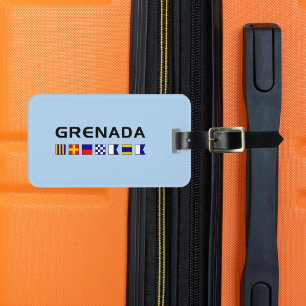 Etiqueta De Bagagem Sinalizadores Marítimos Marítimos de Granada