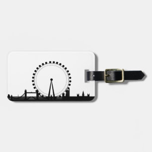 Etiqueta De Bagagem Skyline de Londres