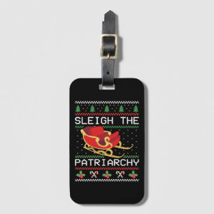 Etiqueta De Bagagem Sleigh O Patriarcado I