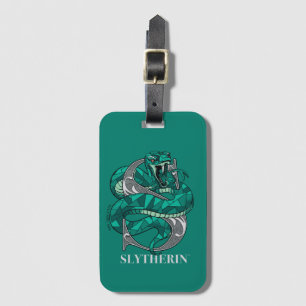 Etiqueta De Bagagem SLYTHERIN™ Crosshatch Emblem