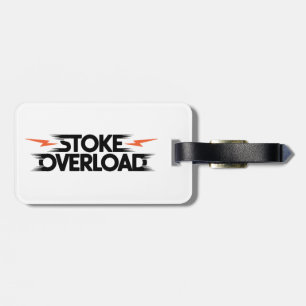 Etiqueta De Bagagem Sobrecarga de Stoke Lightning