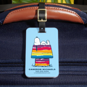 Etiqueta De Bagagem Soneca Rainbow Dog House