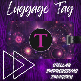 Etiqueta De Bagagem Sonho de Quasar