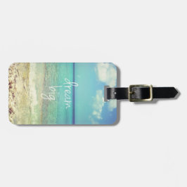 Etiqueta De Bagagem Sonho grande